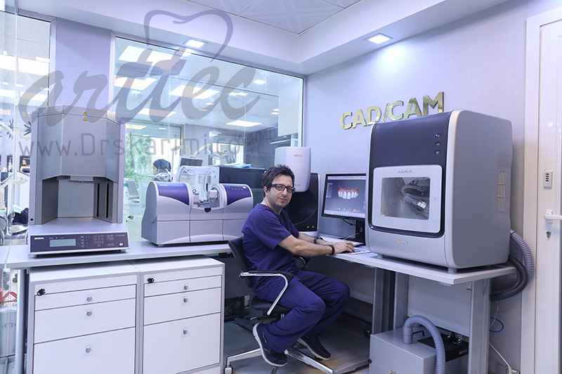 کاربرد CAD CAM  کد کم  در دندانپزشکی